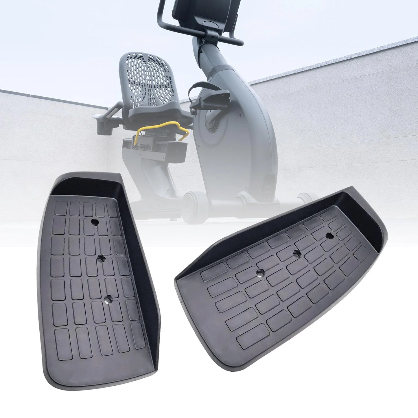 2Pcs Elliptical Machine Foot Pedals Durable Parts for Exercise Office Sports