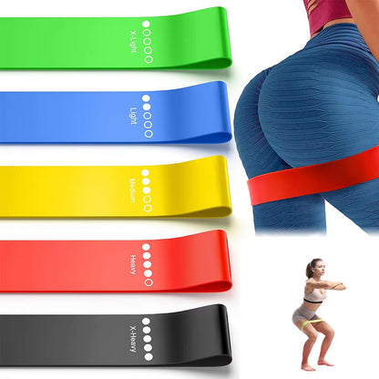 Fitness Elastic Resistance Bands Home Training Yoga Sport Resistance Bands Stretching Pilates Workout Gym Equipment Stretching