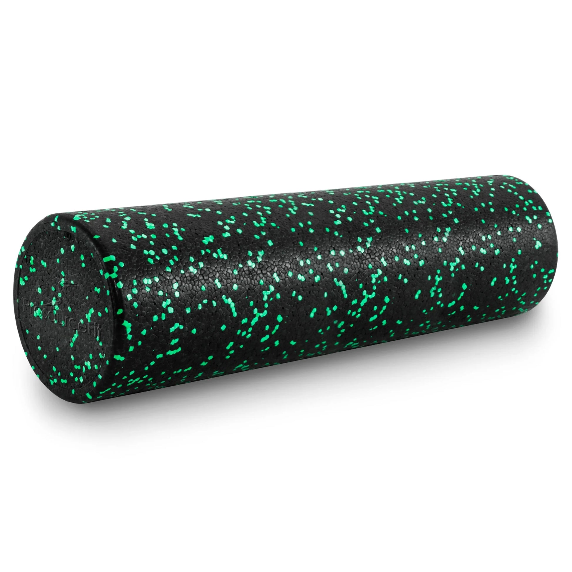 High Density Speckled Black Foam Roller for Myofascial Release, Trigger Point Massage, and Muscle Therapy